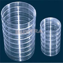 Load image into Gallery viewer, 10Pcs Clear Petri Dishes with Lids Disposable Plastic Sterile Petri Dish Chemical Laboratory Supplies 60mm