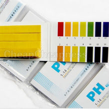 Load image into Gallery viewer, 80 Strips Full Range 1-14  PH Paper Analyzers Test Paper Strips Chemistry Teaching Supplies