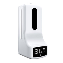 Load image into Gallery viewer, K9 Automatic Sensor Free Hand Soap Dispenser Infrared Thermometer Integrated Hotel Bathroom Hand Sanitizer Machine